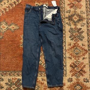 Abercrombie & Fitch Dark Blue Straight Jeans